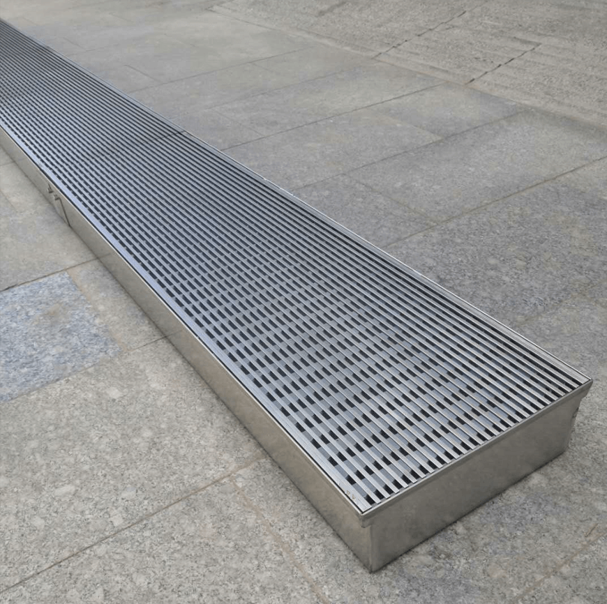 outdoor linear drain