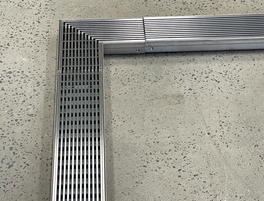 stainless steel linear drain