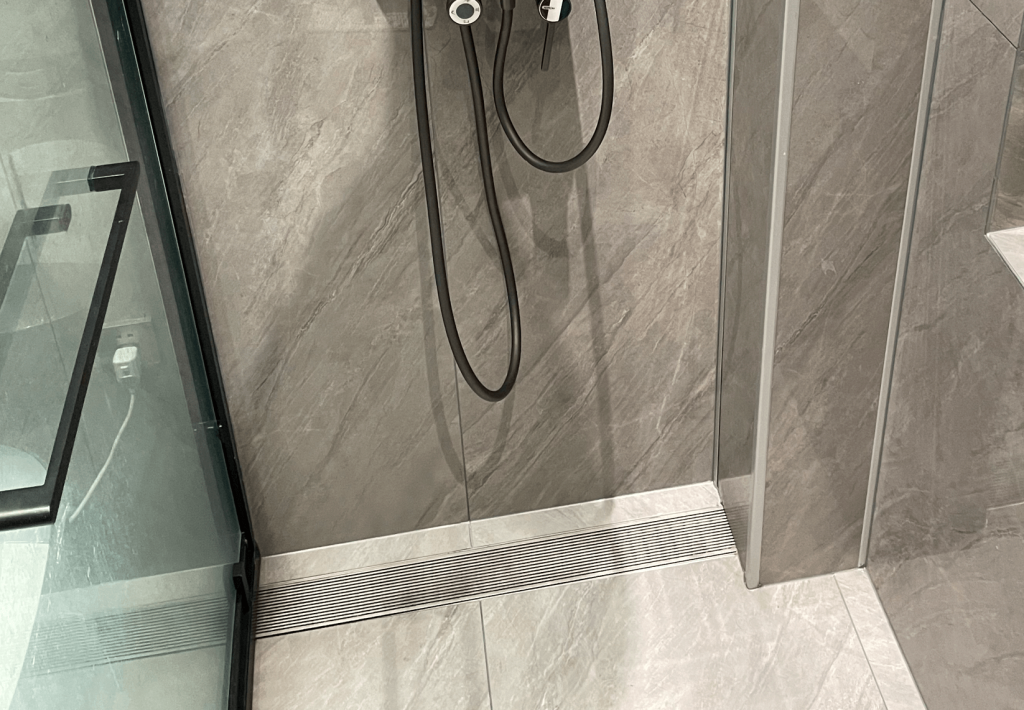 shower linear drain