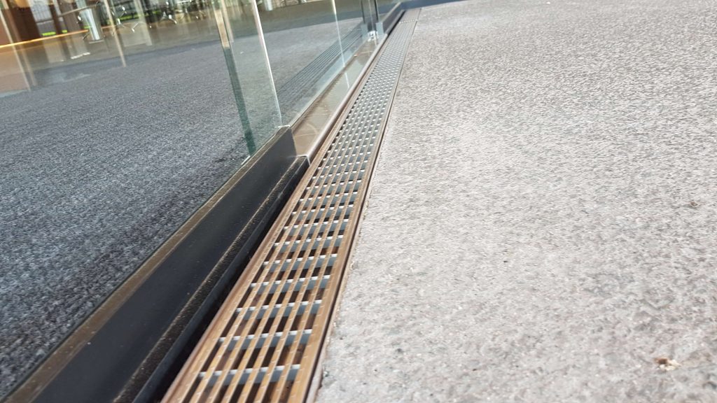 threshold drain